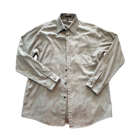 Alfani Other - Alfani Gray Button-Down Shirt